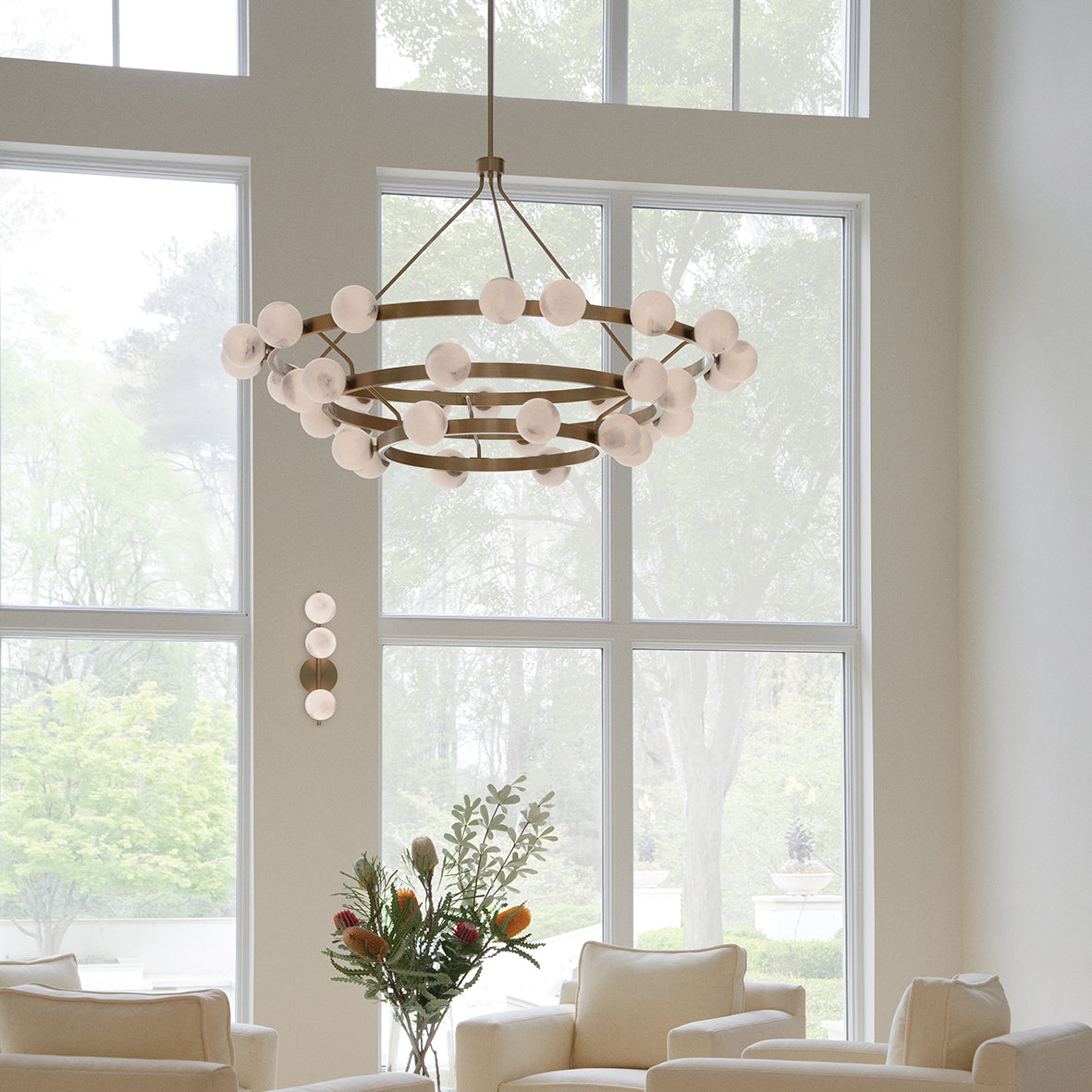 Selene 3L Sconce - FR41900LCB *